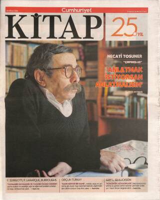 Cumhuriyet Gazetesi Kitap Eki 28 Nisan 2016 - Necati Tosuner Anlatmak İstiyorsan Anlatmalısın GZ94912 - 1