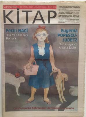 Cumhuriyet Gazetesi Kitap Eki 29 Kasım 2007 - Fethi Naci Yüzyılın 100 Türk Romanı , Çocuk Gençlik Bölümü GZ28423 - 1