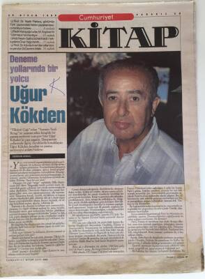 Cumhuriyet Gazetesi Kitap Eki 29 Nisan 1999 - Aziz Nesin - Saliha Scheinhardt Mektuplaşmaları Mektup Edebiyatımıza Katkı GZ16590 - 2