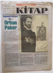 Cumhuriyet Gazetesi Kitap Eki - 3 Ekim 1996 - İspanyol Defteri Ve Orhan Peker - GZ43575 - 2