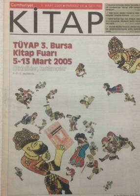 Cumhuriyet Gazetesi Kitap Eki 3 Mart 2005 - Tüyap 3. Kitap Fuarı GZ51256 - 1