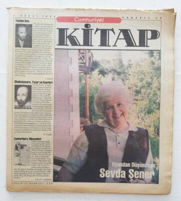 Cumhuriyet Gazetesi Kitap Eki 3 Şubat 1994 - Kürtler ve Ayaklanmaları -GZ45903 - 1