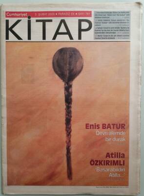 Cumhuriyet Gazetesi Kitap Eki 3 Şubat 2005 Enis Batur Devri Alemde Bir Durak -GZ37570 - 1