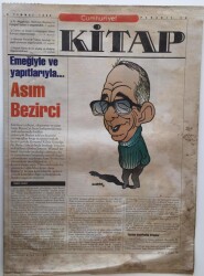 Cumhuriyet Gazetesi Kitap Eki 3 Temmuz 1996 - Emeğiyle Ve Yapıtlarıyla Asım Bezirci - GZ16397 - 2