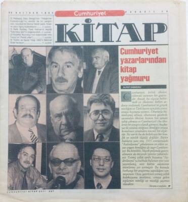 Cumhuriyet Gazetesi Kitap Eki - 30 Haziran 1994 - Cumhuriyet Yazarlarından Kitap Yağmuru GZ46484 - 2