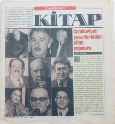 Cumhuriyet Gazetesi Kitap Eki - 30 Haziran 1994 - Cumhuriyet Yazarlarından Kitap Yağmuru GZ46484 - 1