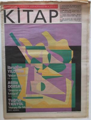 Cumhuriyet Gazetesi Kitap Eki - 30 Kasım 2006 - İbrahim Yıldırım Vatan Dersleri - GZ43966 - 2