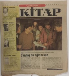 Cumhuriyet Gazetesi Kitap Eki 30 Mart 1990 - Çağdaş Yaşamı Destekleme İmece Ürünü Bir Kitap Yayımladı GZ16869 - 1