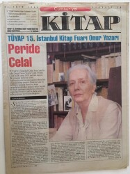 Cumhuriyet Gazetesi Kitap Eki - 31 Ekim 1996 - Tüyap 15. İstanbul Kitap Fuarı Onur Yazarı Peride Celal - GZ43574 - 2