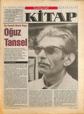 Cumhuriyet Gazetesi Kitap Eki 31 Ocak 2002 - Üç Kanatlı Masal Kuşu Oğuz Tansel GZ96515 - 1