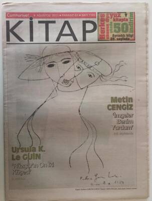 Cumhuriyet Gazetesi Kitap Eki 4 Ağustos 2011 - Metin Cengiz İmgeler Benim Yurdum GZ26233 - 1