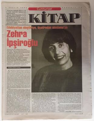 Cumhuriyet Gazetesi Kitap Eki 4 Aralık 2003 -Ahmet Ümitten Bu Kez Beyoğlu Rapsodisi , Zehra İpşiroğlu Edebiyattan Eleştiriye - GZ16225 - 1