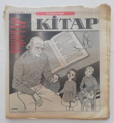 Cumhuriyet Gazetesi Kitap Eki 4 Kasım 1993 -Tüyap 12.İstanbul Kitap Fuarı- GZ45911 - 1