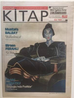 Cumhuriyet Gazetesi Kitap Eki 4 Kasım 2010 - David Boratay Beyoğlundan Fısıltılar , Birsen Ferahlı O Yaz , Mustafa Balbay... - GZ20276 - 1