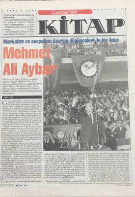Cumhuriyet Gazetesi Kitap Eki 5 Aralık 2002 Mehmet Ali Aybar GZ30986 - 1
