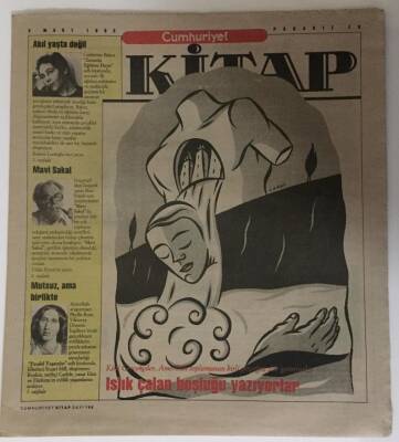 Cumhuriyet Gazetesi Kitap Eki 5 Mart 1992 - Kirli Gerçekler , Amerikan Toplumun Kirli Gerçeğini Dile Getiriyorlar - GZ16295 - 1