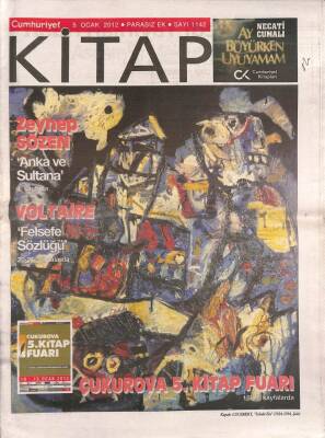 Cumhuriyet Gazetesi Kitap Eki 5 Ocak 2012 - Henry Jamesten Usta İşi Bir Roman , Aspernin Mektupları GZ94984 - 1