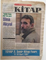 Cumhuriyet Gazetesi Kitap Eki - 6 Mart 1997 - İyidirYalın Sözün Şairi Sina Akyol - GZ43560 - 2
