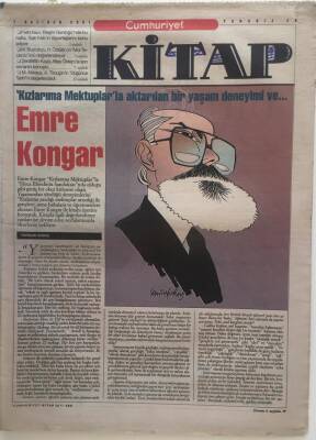 Cumhuriyet Gazetesi Kitap Eki 7 Haziran 2001 - Kızlarıma Mektuplarla Aktarılan Bir Yaşam Deneyimi Ve Emre Kongar GZ20362 - 1
