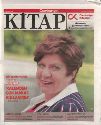 Cumhuriyet Gazetesi Kitap Eki 7 Haziran 2018 - Şiir Erkök Yılmaz Kalemden Çok Makas Kullanırım GZ94967 - 1