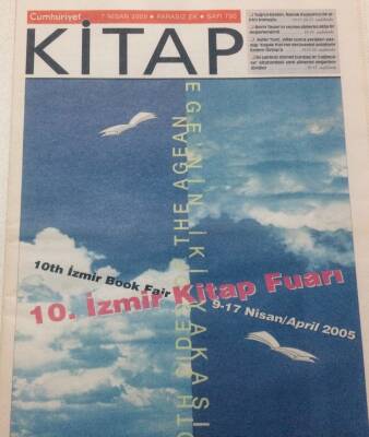 Cumhuriyet Gazetesi Kitap Eki 7 Nisan 2005 - Egenin İki Yakası GZ47567 - 1