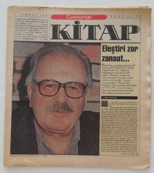 Cumhuriyet Gazetesi Kitap Eki 7 Temmuz 1994 -Prof Dr. Levent Kılıç, TelevizyonÖldüren Eğlenceyi İrdeledi-GZ45920 - 1