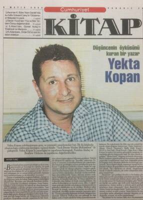 Cumhuriyet Gazetesi Kitap Eki 8 Mayıs 2003 - Düşüncenin Öyküsü,Yekta Kopan GZ51289 - 1