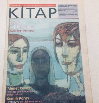Cumhuriyet Gazetesi Kitap Eki 8 Ocak 2004 - Paul Verlaıne Şairler Prensi GZ47561 - 1