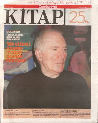 Cumhuriyet Gazetesi Kitap Eki 9 Haziran 2016 - Erje Ayden Bir Gizemli Adamın Yazar Olarak Portesi GZ124871 - 1