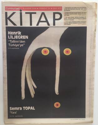 Cumhuriyet Gazetesi Kitap Eki 9 Kasım 2006 - Henrik Liljegren Tallinnden Türkiyeye GZ28431 - 1