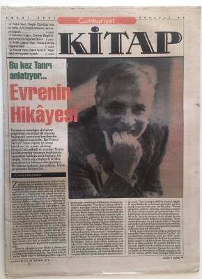Cumhuriyet Gazetesi Kitap Eki 9 Mart 2001 - Bu Kez Tanrı Anlatıyor ... Evrenin Hikayesi GZ20363 - 1