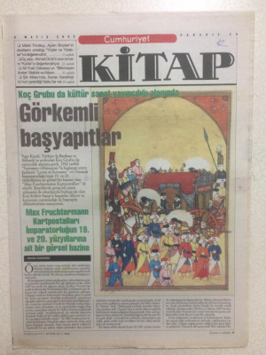 Cumhuriyet Gazetesi Kitap Eki 9 Mayıs 2002 - Görkemli Başyapıtlar GZ23686 - 1
