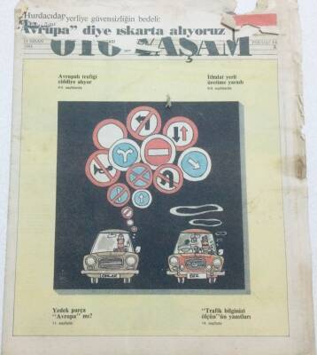 Cumhuriyet Gazetesi Oto Yaşam Eki - 15 Nisan 1984 - İthalat Yerli Üretime Yaradı GZ46446 - 1