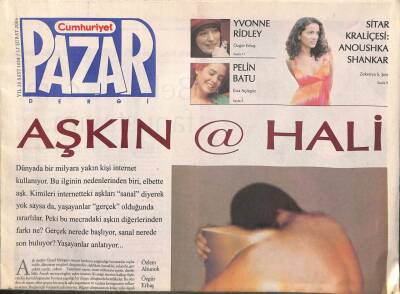 Cumhuriyet Gazetesi Pazar Eki 12 Şubat 2006 - Dünyanın Zenginleri Gözlerini Yaratıcılığa Diktiler GZ96259 - 1