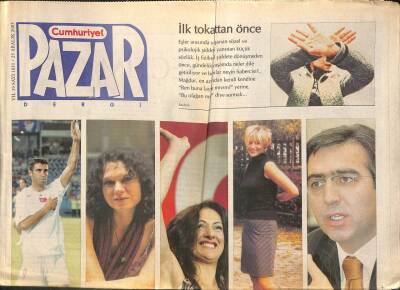 Cumhuriyet Gazetesi Pazar Eki 25 Aralık 2005 - Anjelika Akbar , Türkiyedeki 15. Yılını Yeni Bir Albümle Kutluyor GZ109087 - 1