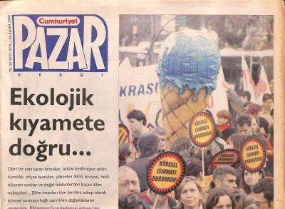 Cumhuriyet Gazetesi Pazar Eki 26 Kasım 2006 - Deniz Durukan İlk Gençlik Yıllarımda Dinlemekten Kaçındığım Bir Sesti Sezen Aksu GZ96591 - 1
