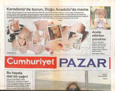 Cumhuriyet Gazetesi Pazar Eki 26 Mayıs 2013 - Dünya Zindanından Sonsuz Özgürlüğe Bir Adım Yolculuk GZ113014 - 1