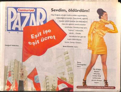 Cumhuriyet Gazetesi Pazar Eki 28 Ekim 2007 - AB 2007yi Avrupa Herkes İçin Eşit Fırsatlar Yılı İlan Etti GZ96593 - 1