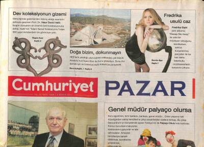 Cumhuriyet Gazetesi Pazar Eki 3 Nisan 2011 İranlı Yönetmen Bahman Ghobadi , Üç Yıldır Sürgün Hayatı Yaşıyor GZ93673 - 1