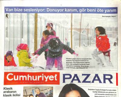 Cumhuriyet Gazetesi Pazar Eki 30 Mart 2014 - Selçuk Erez , Bilgi Üniversitesinde Yaratıcılık Dersleri Veriyor GZ98782 - 1