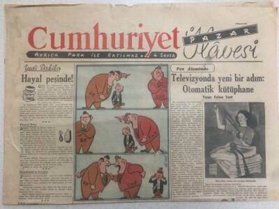 Cumhuriyet Gazetesi Pazar İlavesi 1 Temmuz 1951 - Devrimizin En Büyük Adamları GZ52232 - 1
