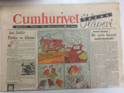 Cumhuriyet Gazetesi Pazar İlavesi 3 Haziran 1951 - Gestapo Esrarı GZ52211 - 1