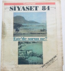 Cumhuriyet Gazetesi Siyaset 84 Eki - 10 Aralık 1984 - Egede Sorun Ne? GZ46439 - 1