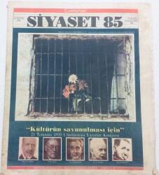 Cumhuriyet Gazetesi Siyaset 85 Eki - 12 Mayıs 1984 - Kültürün Savunulması İçin 21 Temmuz 1935 Uluslararası Yazarlar Kongresi GZ46442 - 2