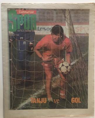 Cumhuriyet Gazetesi Spor Eki 6 Kasım 1986 - Tanju Çolak Ve Gol GZ16566 - 2