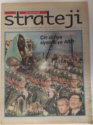 Cumhuriyet Gazetesi Strateji Eki 11 Ekim 2004 - Çin Dünya Siyaseti Ve ABD - GZ16241 - 2