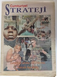 Cumhuriyet Gazetesi Strateji Eki 12 Eylül 2005 - Katrinayla Sarsılan ABDnin Tüm Dünyada Başı Dertte - GZ16230 - 2