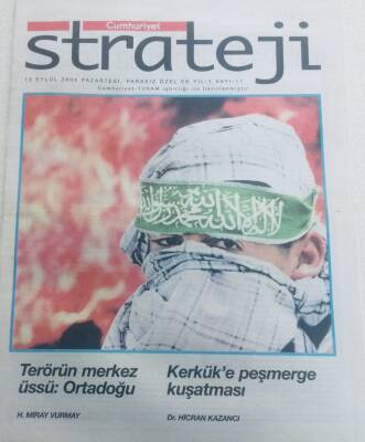 Cumhuriyet Gazetesi Strateji Eki 13 Eylül 2004 - Kerküke Peşmerge Kuşatması GZ40491 - 1