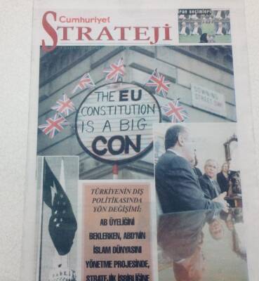 Cumhuriyet Gazetesi Strateji Eki 13 Haziran 2005 - ABDnin İslam Dünyasını Yönetme Projesinde Stratejik İşbirliği GZ47542 - 1