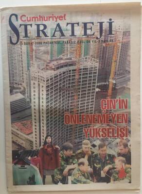 Cumhuriyet Gazetesi Strateji Eki 13 Şubat 2006 - Uğur Hüküm - Çinin Önlemeyen Yükselişi - GZ20207 - 1